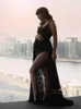 Robes sexy pour la photographie accessoires de photographie de maternité robe longue avec robe de séance Photo de grossesse