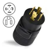 HITBOX Welding Accessories Welder Dryer Plug Generator Adaptor NEMA L14-30P to 6-50R 240V 30 4-Prong Amp EV Charger Compact Design Adapter Connector Plug