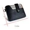 Cartes Cartes Slim RFID en cuir portefeuille Crédit ID Étui à bourse pour hommes pour hommes Small Sac Mas Gurse NR85274I