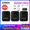 Synco G2 G2A1 G2A2 Wireless Lavalier System Mikrofon Smartphone Laptop DSLR Tablet Kamera Rejestrator PK Comica
