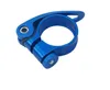 Bike Seat Post Clamp Tube Clip Quick Release Aluminium Alloy MTB Seatpost Parts Accessorie 28.6mm/31.8mm/ 34.9mm AAQW1