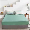 Sängkläder sätter Bohemian Style Green Set Fresh And Lovely Bedroom Decoration Down Quilt Cover Pillowcase Home Textile