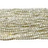 Other Natural Freshwater White Shell Beads 2/3/4 MM Strand Wholesale Small Faceted Stone Bead For DIY Jewelry Necklace Earings Wynn22