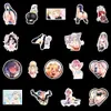 100pcslot anime sexy Girls Stickers для ноутбука для ноутбука багажная бутылка.