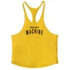 Men's Plus Tees & Polos Gym Mens Top Vest Muscle Fashion Sleeveless Stringer Brand Back Clothing Bodybuilding Singlets Fitness Workout Sport