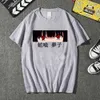 日本のアニメジャバミ夢の目kakegurui tシャツ半袖ティーシャツ女性Y0629