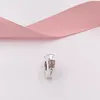 925 Sterling Silver Beads Two Hearts Spacer Charms Fits European Pandora Style Jewelry Bracelets & Necklace 796559CZR AnnaJewel