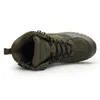 10Pieces/Lot2022 Stivaletti militari tattici Uomo Esercito Caccia Trekking Campeggio Lavoro Desert Boots Bot Scarpe casual in pelle invernale Verde