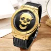 LIGE Women Watches Luxury Pocket Watches Ladies Skull Creative Watch Fashion Waterproof Clock Quartz WristWatch Relogio Feminino 210517