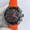 Luxusuhr メンズ腕時計 Montre de luxe VK クォーツムーブメント ステンレススチール グレーダイヤル メタルストラップ relojes lujo para hombre クロノグラフ