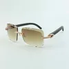 medium diamonds sunglasses 3524020 with black wooden temples and 58mm cut lens