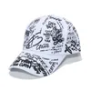 Berretti da baseball primavera estate nuovo stile maschio femmina protezione solare visiera stampa berretto snapback pop per donna uomo accessori