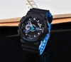 2021 Mens Fashion Sport Watch Alle functies werken G Digital Watches Men Dual Display LED Quartz PolsWatches4559100