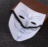 Maschere per feste V per Maschera Vendetta Anonimo Guy Fawkes Costume Accessorio per costumi per adulti Plastica Party-Cosplay SN5926