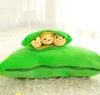 25CM Cute Kids Baby Plush Toy Pea Stuffed Plant Doll Kawaii For Children Boys Girls gift Peashaped Pillow Toy3035404