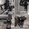 Multifunktionale Smith-Maschinen Squat Rack Bankdrücken Rahmen Home Gym Ganzkörpertraining Training Fitnessgeräte Cross-Trainer-Racks Gantry Langlebig verstellbar