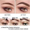 New Microblading Eyebrow Pen Waterproof Fork Tip Eyebrow Tattoo Pencil Long Lasting Professional Fine Sketch Liquid1261520