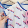 Summer Arrival Girls Fashion Letter Vest Kids Cotton Tops 210528