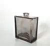 Nuevos frascos de perfume de vidrio cuadrado plano de 50 ml botella de spray botellas vacías cosméticas al por mayor EWA6244