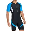 OnePiece Suits Heren 3 mm neopreen shorty wetsuit Full Body duikpak Ritssluiting voor snorkelen surfen zwemmen overall2824512