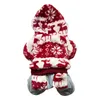 Dog Apparel Winter Pets Clothes Cozy Snowflake Soft Jacket Cat Costume Teddy Hoodies Coat Pet Clothing