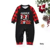 Pyjama De Noël Ensemble Pour La Famille Look Vêtements De Nuit Famille Correspondant Tenues Père Mère Enfants Bébé Vêtements De Noël Navidad Bonjour 2022 H1014