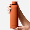 Nieuws Cup 17oz 500 ml Kolf Sport Waterfles Dubbelwandige Roestvrijstalen vacuüm Geïsoleerde Mokken Reizen Thermos Custom Matte kleuren