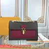 M41730 M41731 Women Victoire Bag na ramię luksurys designerska klasyczna metalowa klamra moda lady skórzane torby posłańskie torebki z łańcuchami torebki