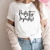 T-shirts pour femmes T-shirts parfaitement impefectueux T-shirts religieux Causal Graphic Tee O-Cou Tops 90s Grunge Accessoires T-shirt Drop Women's