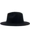 Wide Brim Hats Flat Top Fedora Hat For Women Men Fedoras Bulk Men039s Women039s Felt 2021 Woman Man Panama Cap Female Male J8096528