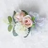 Очарование браслетов симуляция запястья цветы свадьба танцевать вечеринку декор невесты подружка невесты