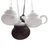 Strumenti per infusore per tè in silicone Creatività Forma teiera Filtro riutilizzabile Diffusore Tè per la casa Accessori per la cucina RRE12479