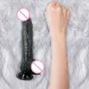 Dildo realistico erotico per donne morbido pene nero con giocattoli sessuali di aspirazione donna strapon masturbazione femmina32018024924