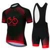 2022 grün Radfahren Jersey Set Sommer MTB Radfahren Kleidung Mountainbike Tragen Kleidung Maillot Ropa Ciclismo Hombre