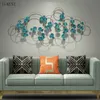 Accessories Background Creative Wrought Iron Living Room Home Wall Decoration Ornaments 210414