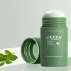 10 stks groene thee reiniging solide masker diep schone schoonheid huid grenendea hydraterende hydraterende gezichtsverzorging gezichtsmaskers Peels T427