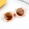 Gafas de sol infantiles Nuevas lindas gafas de dibujos animados para bebés de panda de 2 a 6 años Gafas de sol de moda para niños y niñas