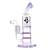 Royal glass bong oil rig Honeycomb /tornado perc hookahs water pipes big joint dab rigs