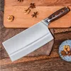 CHUN 8 inch Chinese Knife Butcher Chopper 7Cr17mov Stainless Steel Meat Cleaver Vegetable Cutter Kitchen Chef