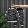 Spring Autumn Boys Tracks Ubrania Ubrania Dzieci Sporty Surowe garnitur Dzieci Kurczyki Long Rleeve Kurczyki 2PCS Set Boy Stroje 3380595