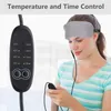 Лавандовая отапливаемая маска для глаз для спящего USB теплый паром сухой электрический температурой нагрева 220222