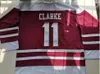 3740 Rare Hockey Jersey Masculino Jovem Feminino Vintage Personalize Bobby Clarke #11 Flin Flon Bombers Tamanho S-5XL personalizado qualquer nome ou número