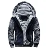 Tracksuit Men Sporting Fleece Thick Hooded Mens Jacket+Pant Warm Fur Inside Winter Sweatshirt Sets Men's Clothing Size M-5XL Y1221