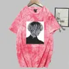 Anime Tokyo Ghoul Fashion Korte Mouw O-hals Casual Tie Dye Uniex T-shirt Y0809