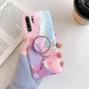 Vintage Marble Phone Cases For Samsung Galaxy S21 Ultra S20 S10e S10 S8 S9 Plus Note 20 Flexible Folded Holder Soft Back Cover