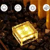 Saiten Solar Led Licht Wasserdicht Eis Felsen Ziegel Rasen Weg Garten Lichter Outdoor Hochzeit Dekoration Fairy4928145