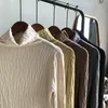 Moda Modal Sweter Kobiety Zimowe Odzież Slim-Fit Długi Sleeved Dzianiny Pullover Solid Solid's Turtleneck 11605 210508