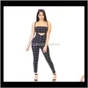 Jumpsuits & Clothing Apparel Black White Plaid Sexy Summer Overalls Two Piece Set Crop Top Spaghetti Strap Rompers Womens