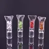 Wholesale Glass Smoking Accessories Mouth Filter Tips With Diamond Thick Pyrex 48mm mini Tobacco Dry Herb Cigarette Holder for rolling paper