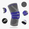 Nylon Silicone Basketball Knee Pads Mountaineering Patella Outdoor Cycling Compression Sports Protective Gear